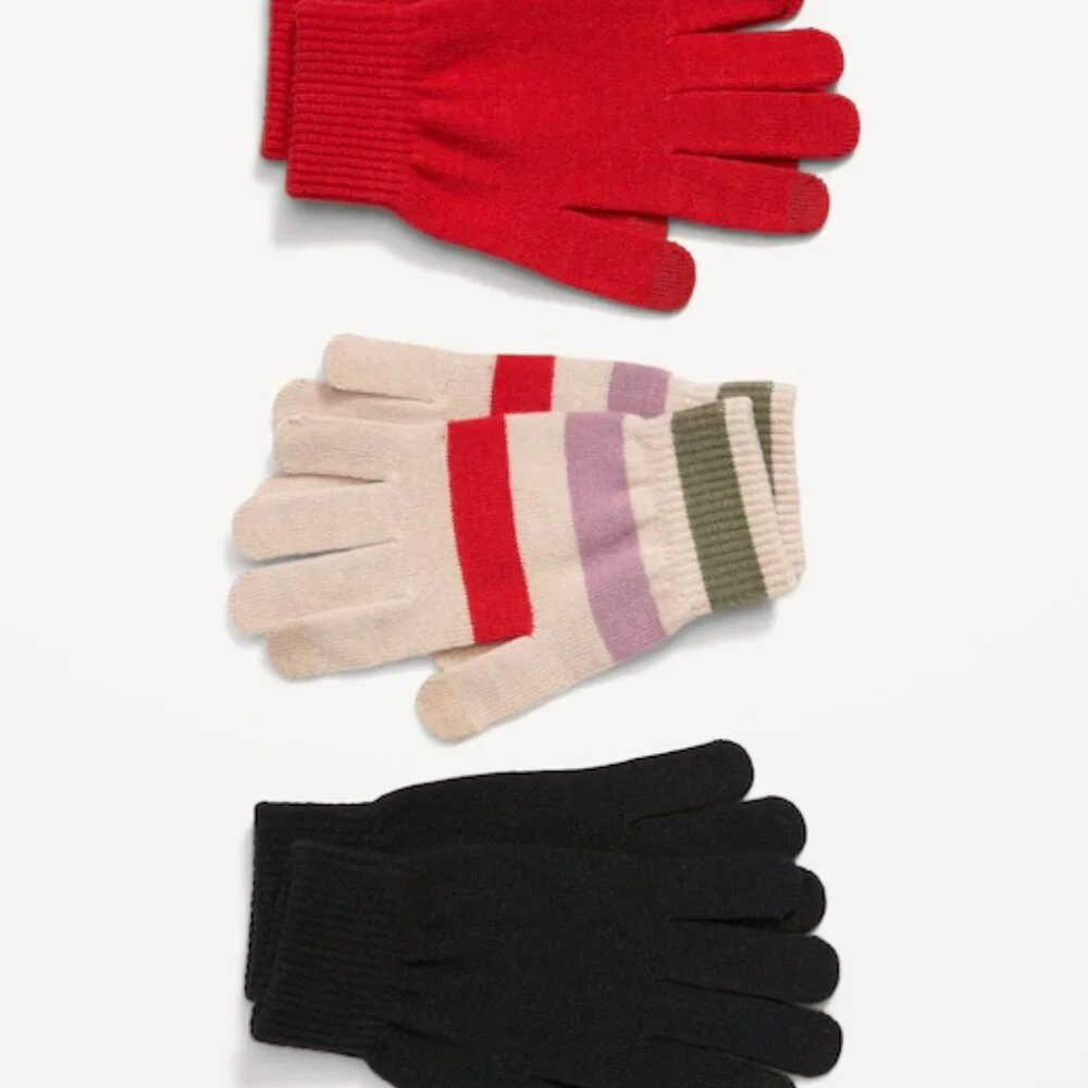Old Navy knit gloves